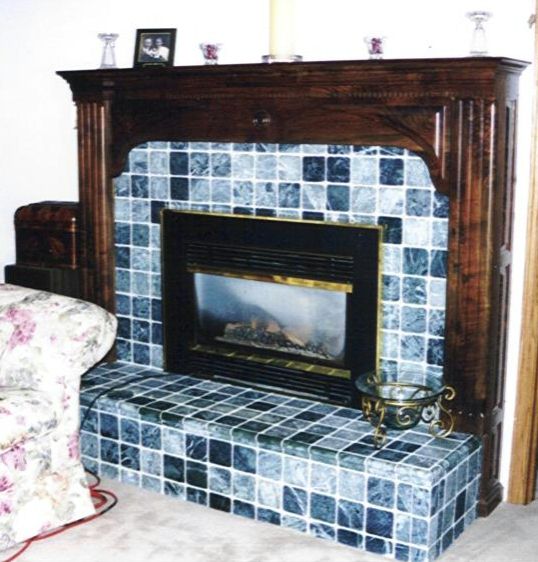 Black Walnut Mantel & Surround