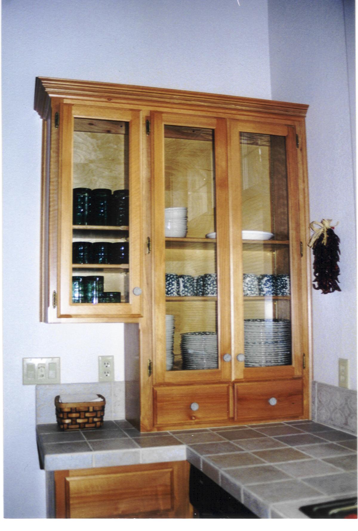 Chinquapin Dish Cabinet