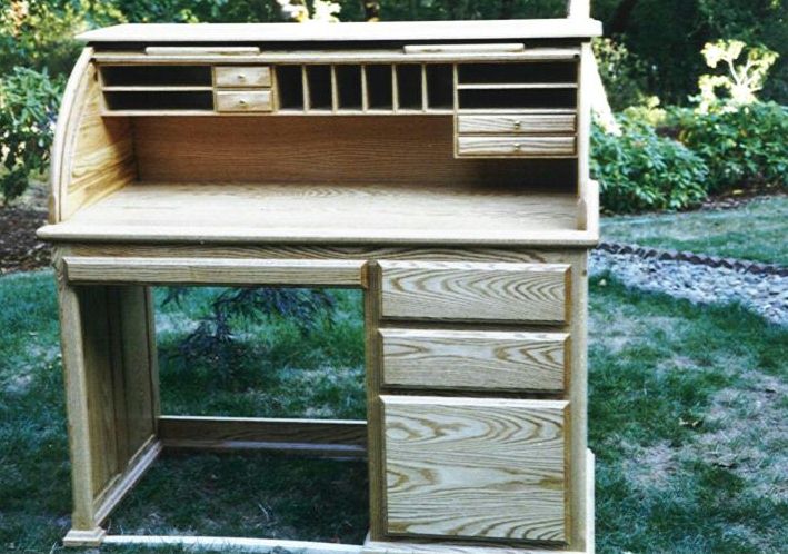 Oak Rolltop Desk